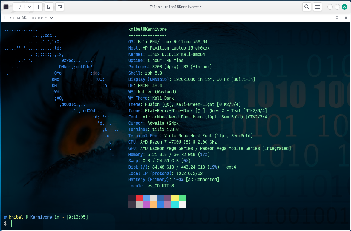 HBD Kali Linux